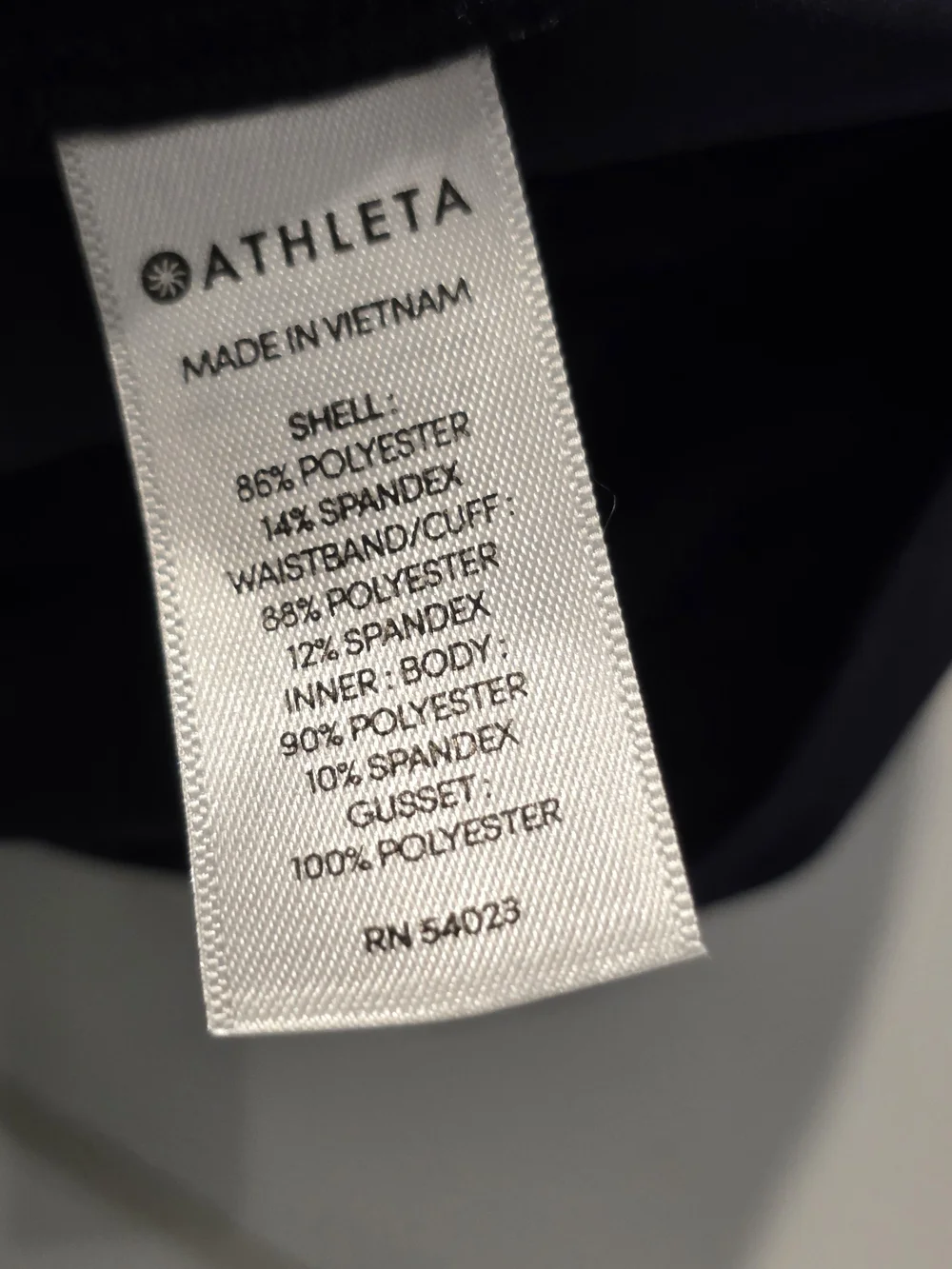 Athleta Soho Skort Women's 4 Zipped Pockets Tennis Golf Outdoor Casual Navy